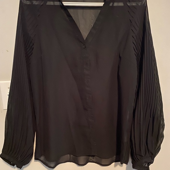 Sheer black top - Picture 1 of 1